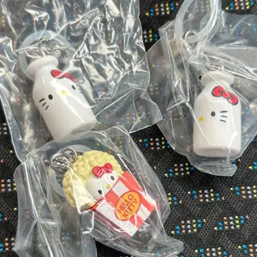 헬로키티 아메리칸 디자인 메지루시 액세서리 밀크 팝콘