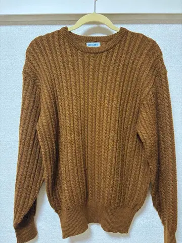 BEAMS 남성용 울 니트