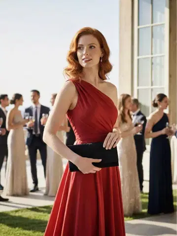 번개 문양 일본 전통 클러치백