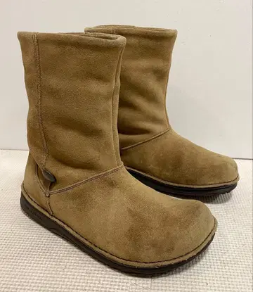 버켄스탁 Footprints 스웨이드 부츠 36 안쪽 보아 네이비