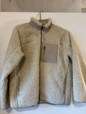 유니클로 보아 플리스 풀집 재킷