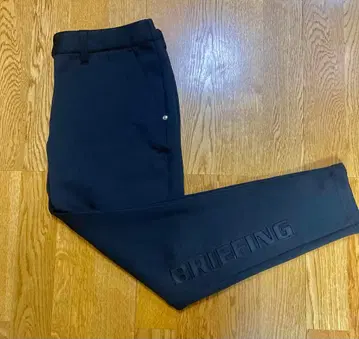 BRIEFING 3D 로고 팬츠 여성용 L 블랙