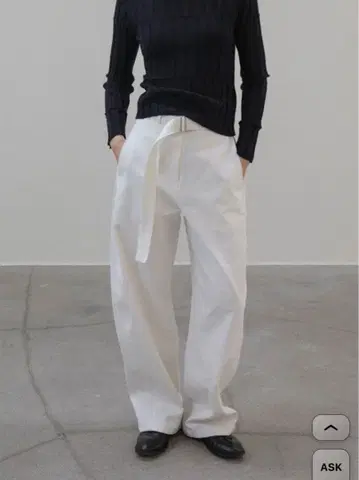 OHOTORO Belted Curved Pants 새상품 todayful