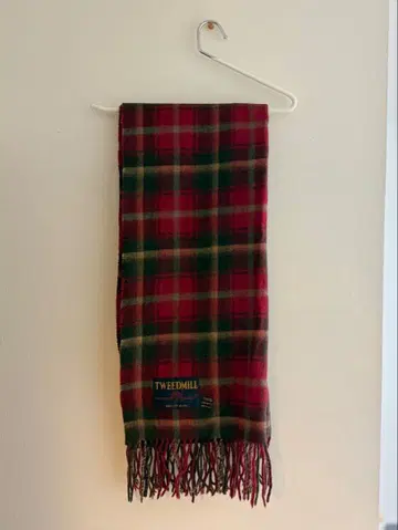 TWEEDMILL 타탄 체크 머플러