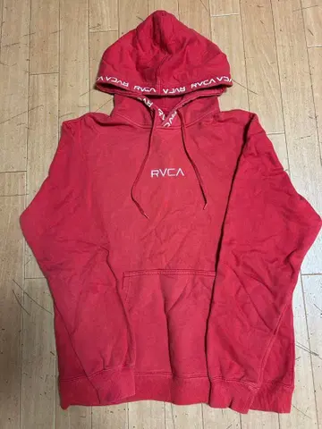RVCA 레드 후드티 S/P/CH