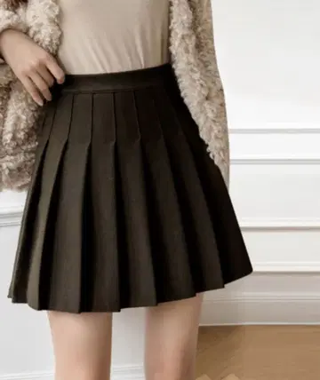 플리츠 미니 스커트 하이웨스트 한국