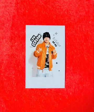 D리그 25-26 LDH SCREAM 무사시 폴라로이드풍 트레이딩 카드