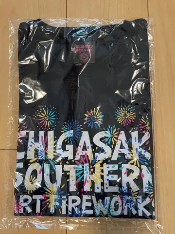 새상품 미개봉 사잔 올스타즈 치가사키 예술 불꽃놀이 2025 T셔츠 M