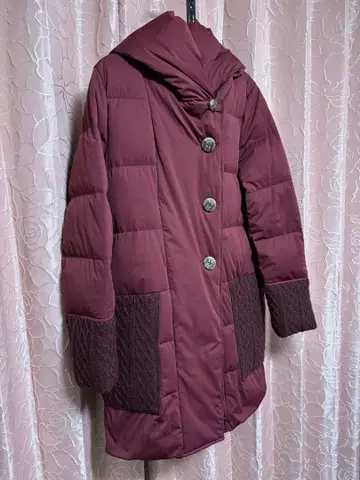 YOSOO 후드 부착 다운 자켓