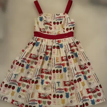 pop'n CANDY 슬리브리스 원피스