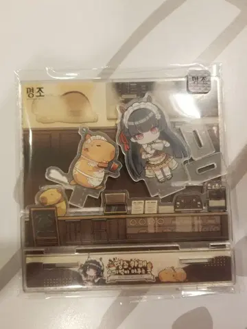 한국 한정 명조 콜라보 카페 치사키 아크릴 디오라마