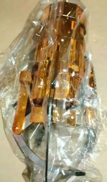 초 BIG! 뽑기 게임 암 키링 메탈릭 오렌지