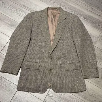 FLYINGCROSS 헤링본 패턴 테일러드 자켓 베이지 계열 F