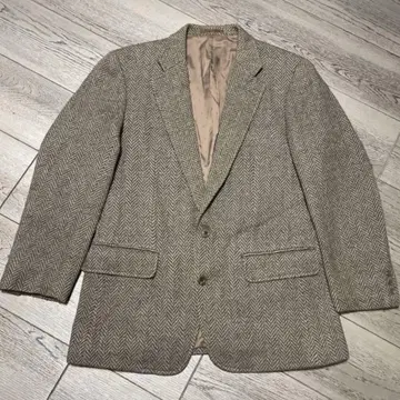 FLYINGCROSS 헤링본 패턴 테일러드 자켓 베이지 계열 F