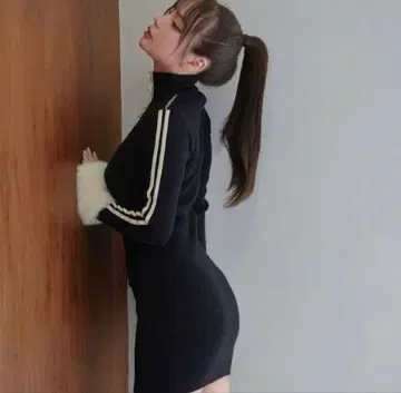 andmary zoe fur mini dress