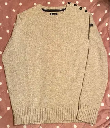 schott 샷 니트 베이지