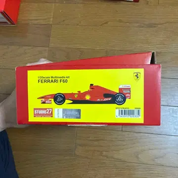 스튜디오27 페라리 F60 1/20 멀티미디어 키트