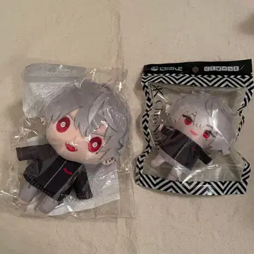 쿠츠하 니지산지 봉제 인형 2체 세트