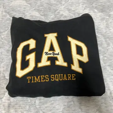 GAP 헤비웨이트 후드티 블랙