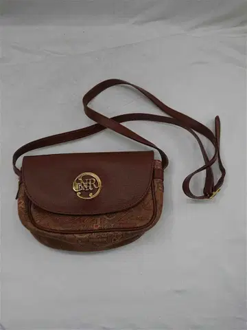 니나리치 로고 금장 장식 숄더백 브라운 계열 여성용