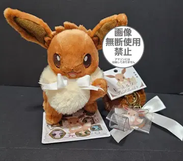 이브이 컬렉션 봉제 인형 키링 세트 이브이