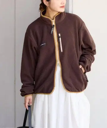 JOURNAL STANDARD 새상품급 별주 아리 윈터 플리스 블루종