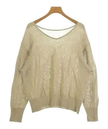 그린 레이블 릴랙싱 니트 스웨터 여성용