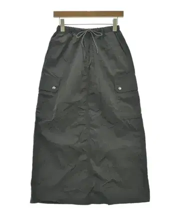 그린 레이블 릴랙싱 롱 맥시 길이 스커트 여성용