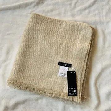 타카시마야 캐시미어 스톨 기획 개발하여 품질에 고집하여 완성한 일본제