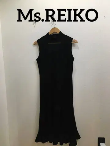 [ Ms.REIKO ] 원피스 블랙 일본제 M