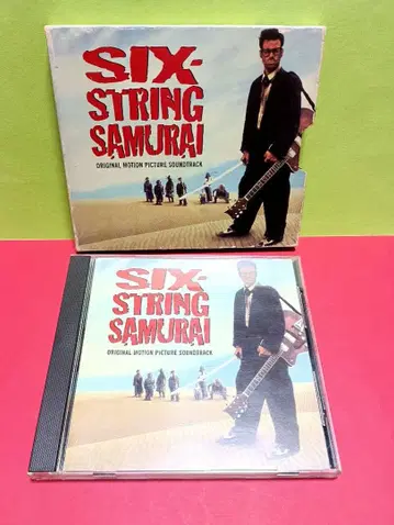컬트 영화 CD 사운드트랙 식스 스트링 사무라이 브라이언 타일러