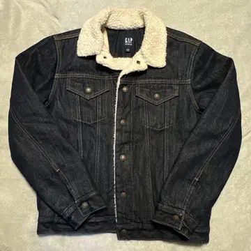 GAP 다크 데님 쉘 옷깃 자켓