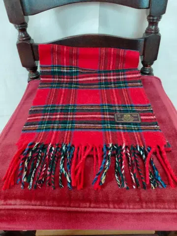 램스울 체크 머플러 MADE IN ITALYnatural fibres