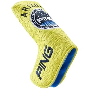 Mr.PING 스트릿 캐주얼 퍼터 커버 블레이드형 레몬 컬러