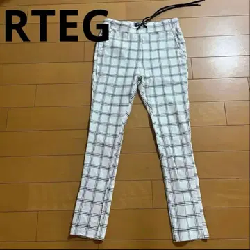 아담스 저글러 팬츠 스키니 팬츠 화이트 S