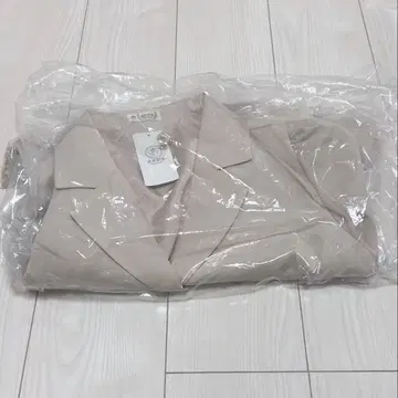 엑시즈팜 axes femme 레이스 프릴 편직 자켓 베이지