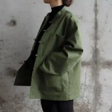 epa 밀리터리 차이나 셔츠