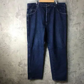 B1032 구제 의류 팬츠 데님 팬츠 네이비 90s Y2K