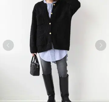 저널 스탠다드 리룸 / TWEEDY 니트 자켓 / 새상품급