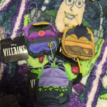 디즈니 빌런즈 미니 백팩형 파우치 세트