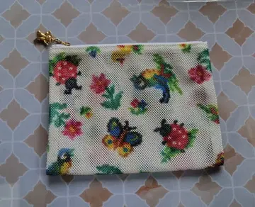 페일러 FEILER 하이 메쉬 파우치 화이트