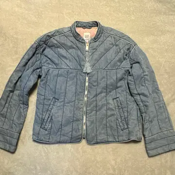 GAP 블루 퀼팅 자켓 XS