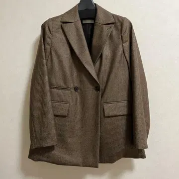 [ 새상품 ] IENA 건클럽 체크 자켓 36 사이즈