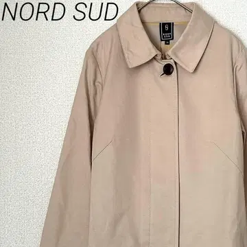NORD SUD 트렌치코트 스탠다드 칼라 벨트 포켓 부착 심플