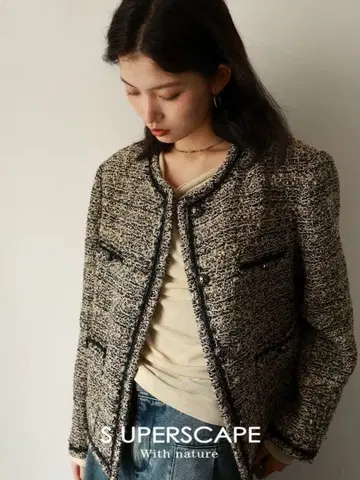 SUPERSCAPE 자켓 트위드