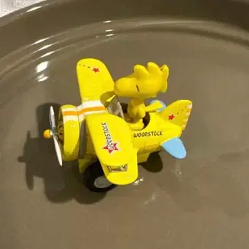 스누피 컬렉션 쵸로Q 레트로 우드스탁의 비행기