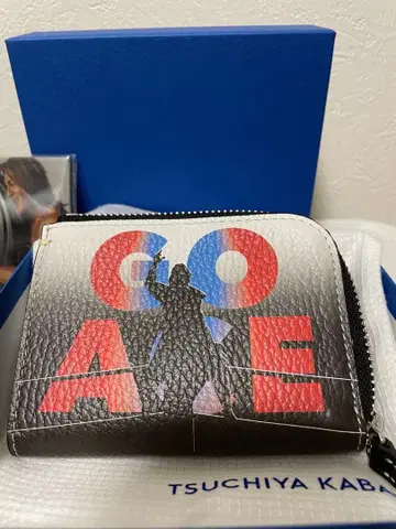 츠치야 가방 x 타나하시 히로시 신일본 프로레슬링 가죽 지갑