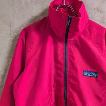 80년대 빅택 파타고니아 Patagonia 쉘 신틸라 빨간색 레드
