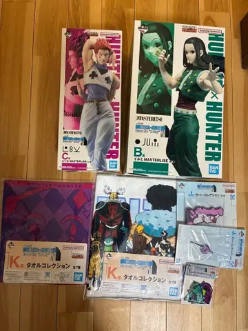 HUNTER x HUNTER 제일복권 이르미 히소카 세트 덤 포함