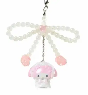 산리오 화이트 프릴 디자인 시리즈 시크릿 스트랩 마이멜로디